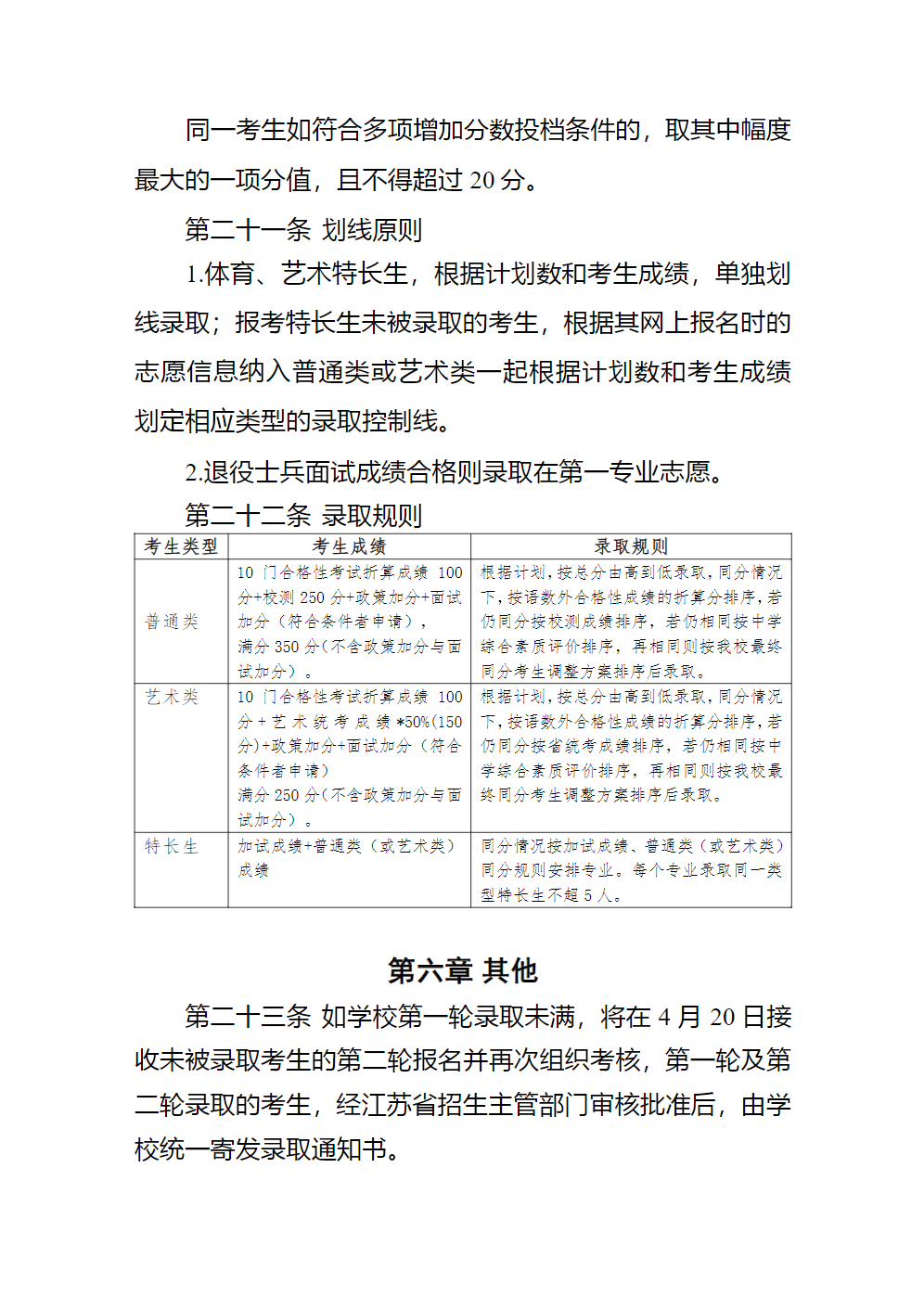 常州信息职业技术学院2023年提前招生简章