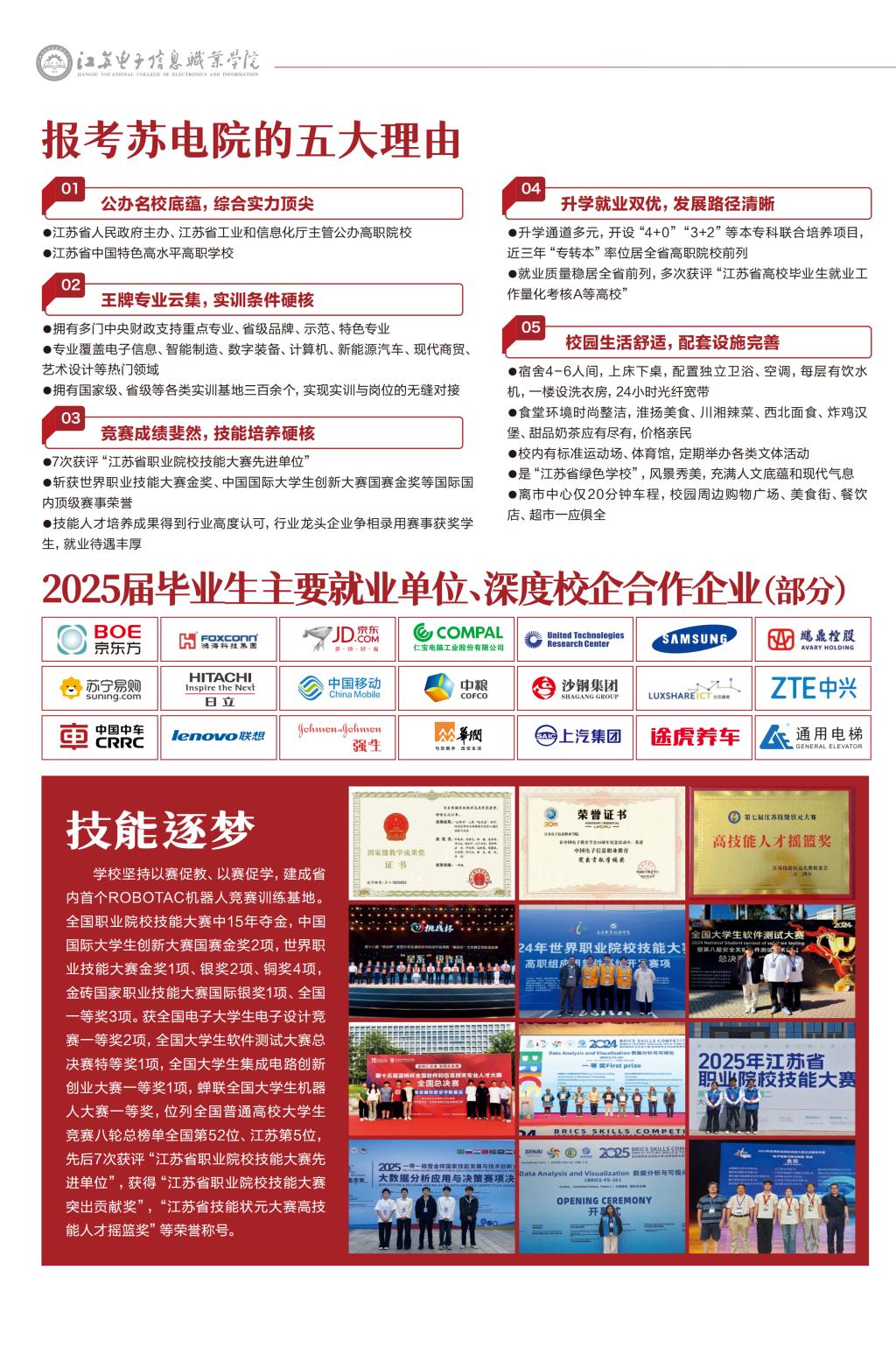 江苏电子信息职业学院-2026年江苏省提前单招批次报考指南