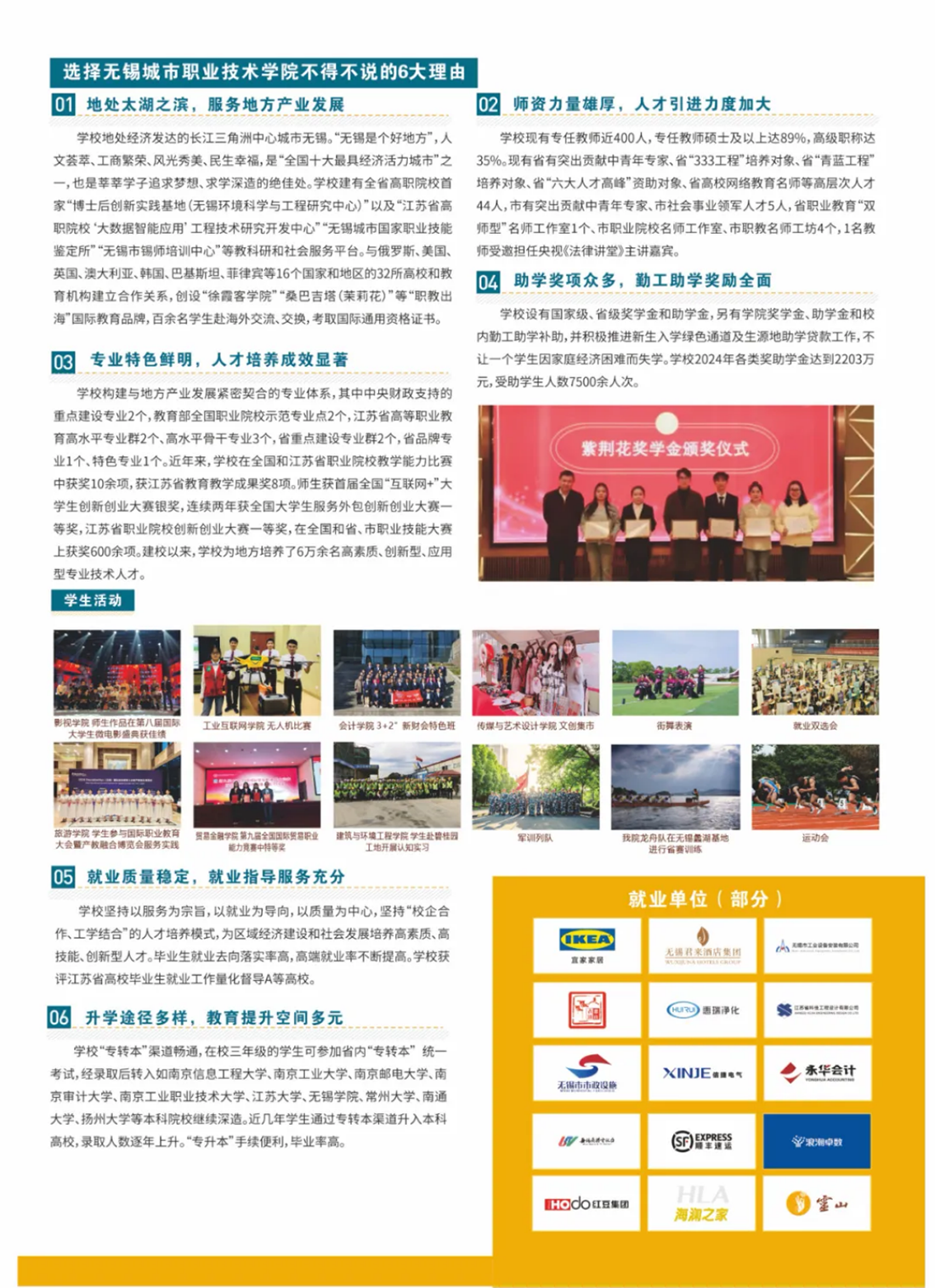 2025高招丨无锡城市职业技术学院在江苏省内招生简章