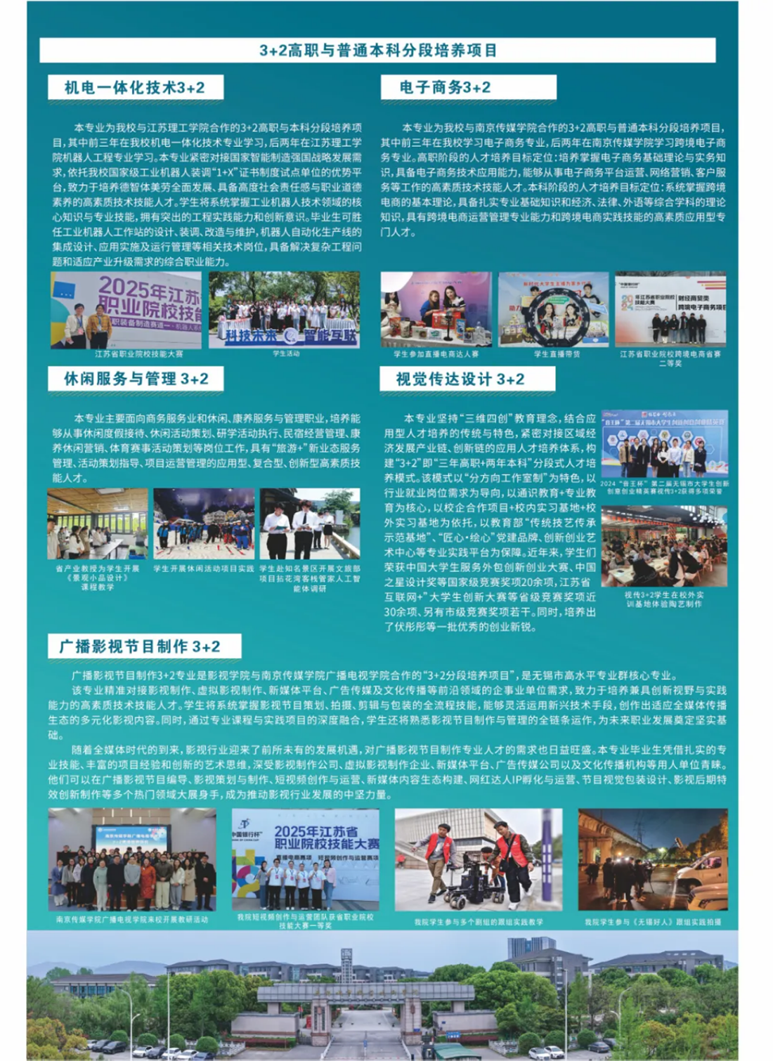 2025高招丨无锡城市职业技术学院在江苏省内招生简章