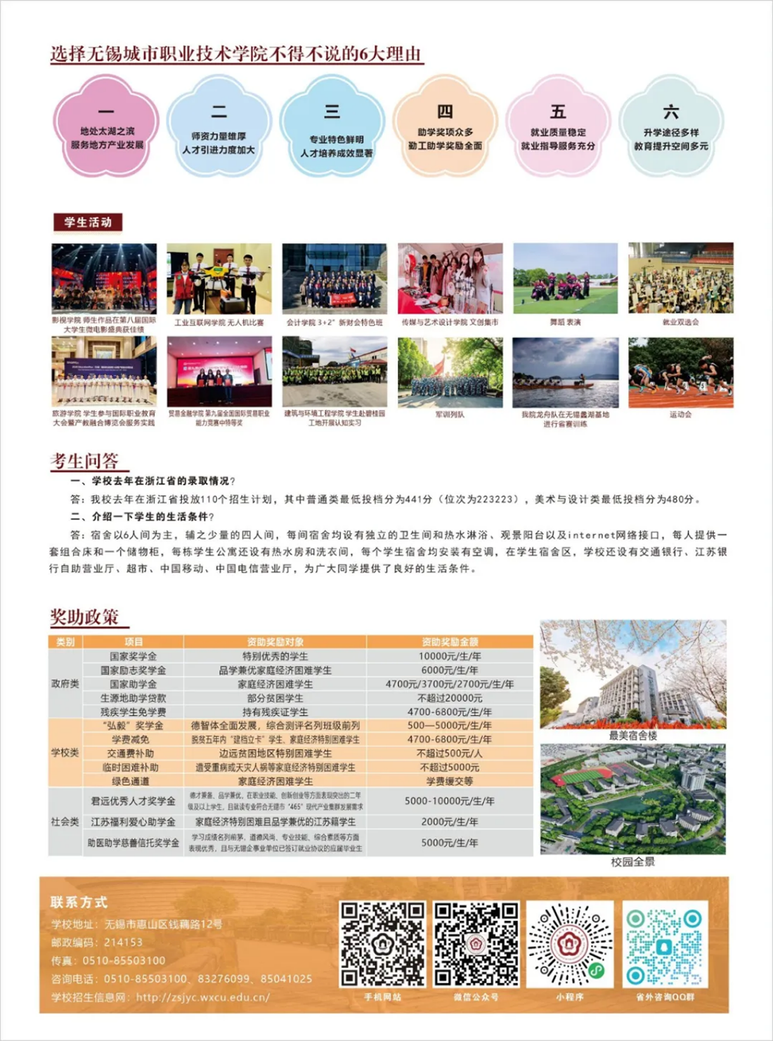 2025高招丨无锡城市职业技术学院在浙招生简章