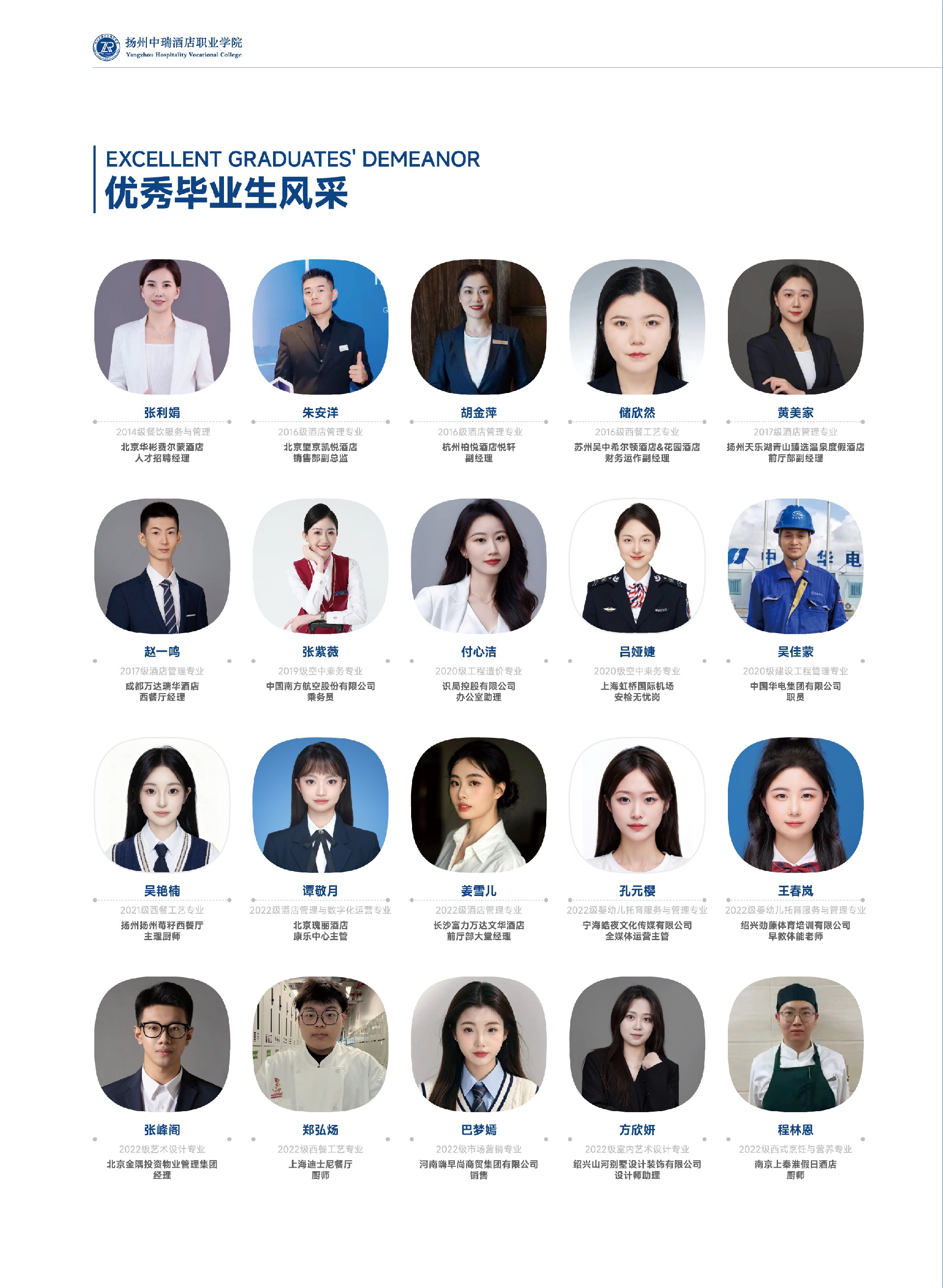 扬州中瑞酒店职业学院2026年招生简章