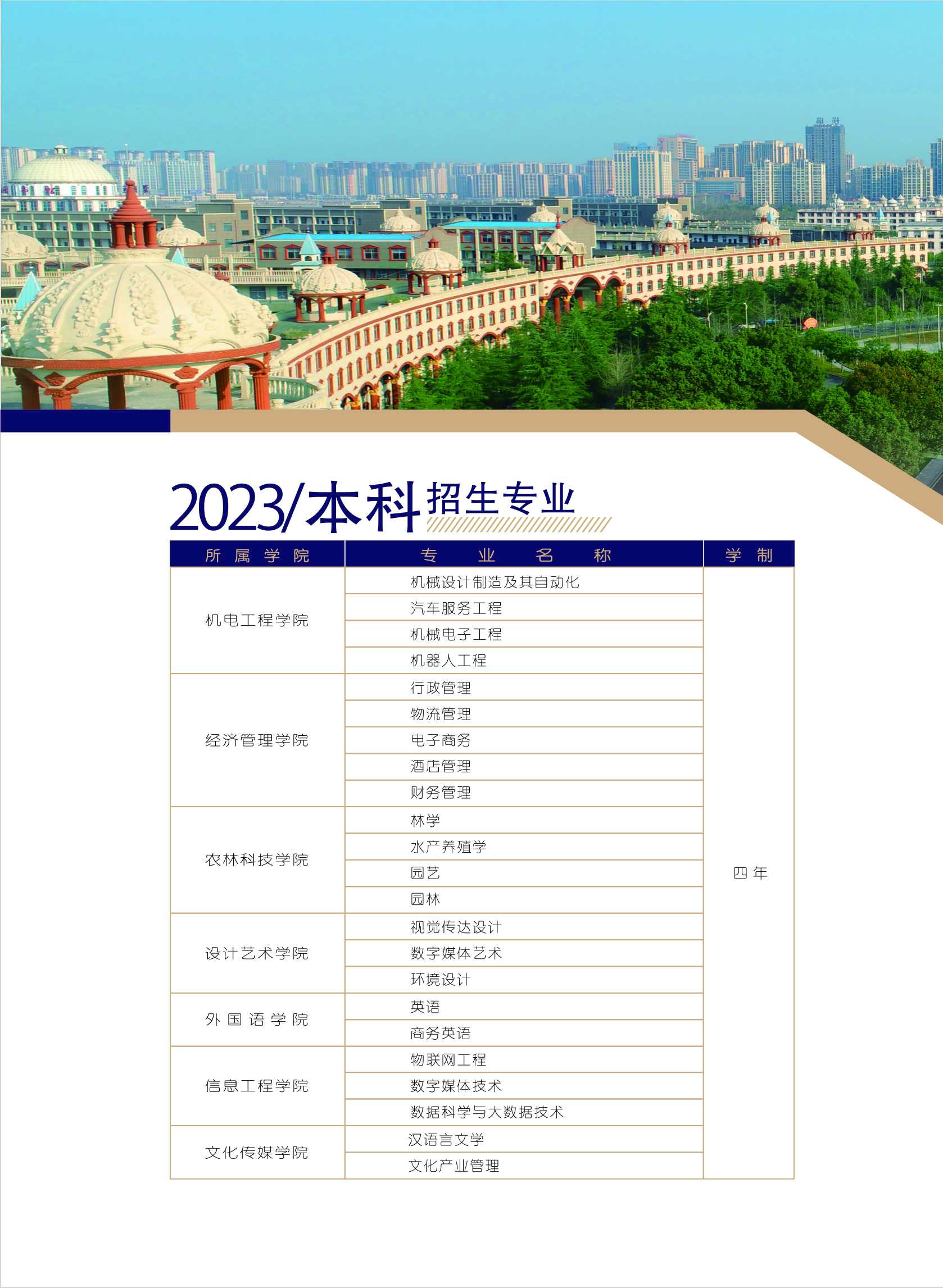 湖南应用技术学院2023招生简章