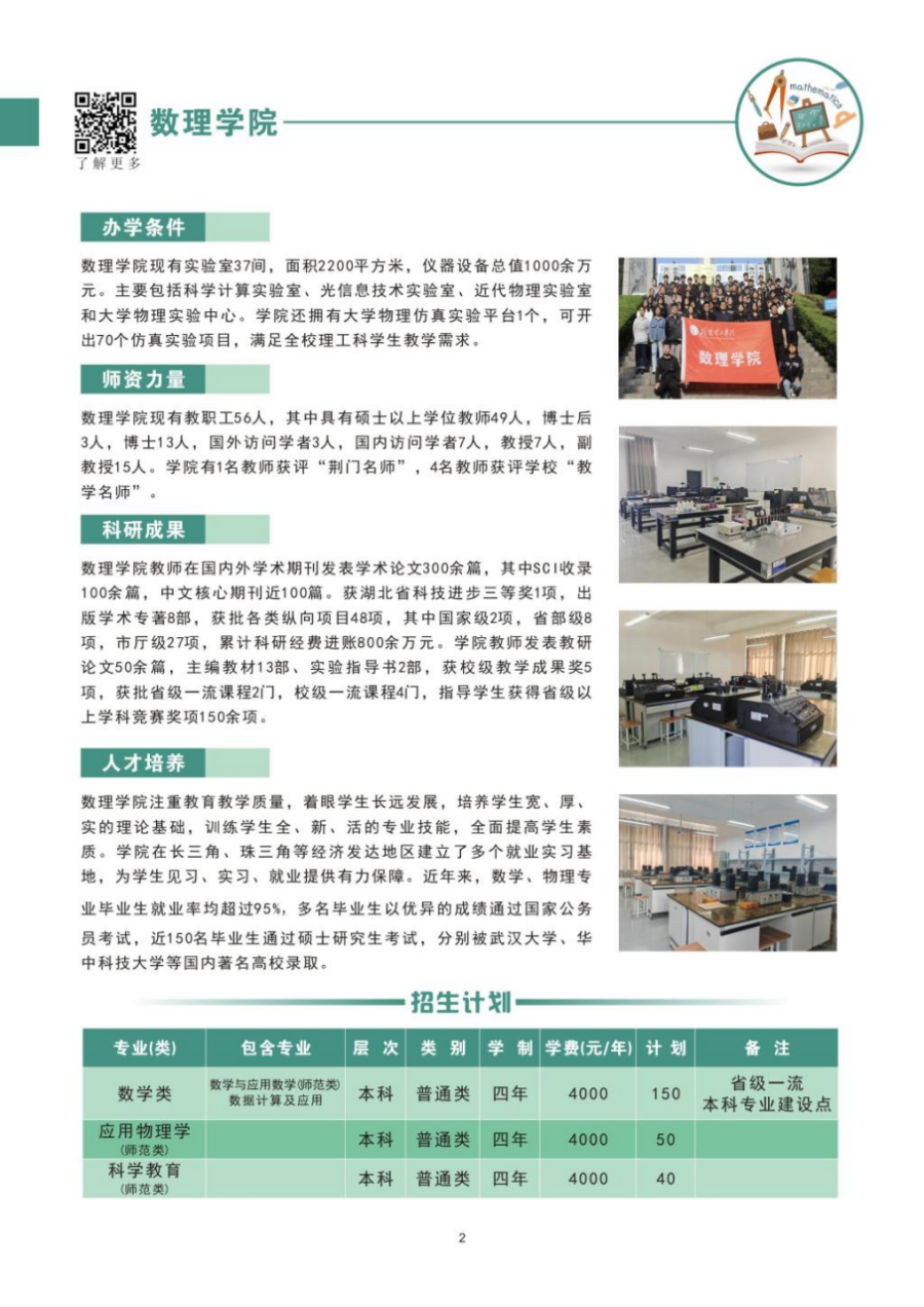 荆楚理工学院－2024年招生简章