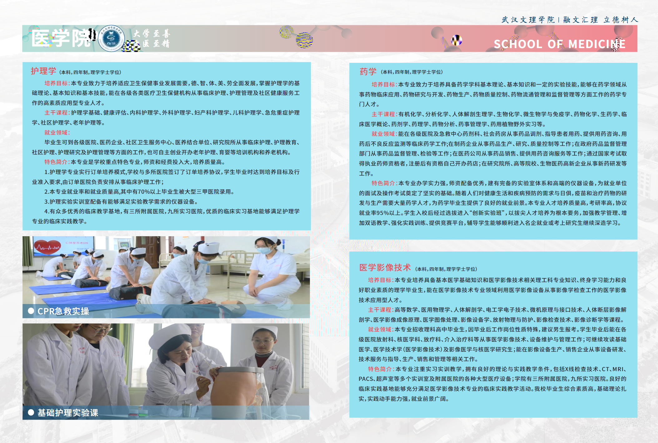 武汉文理学院2024年报考指南