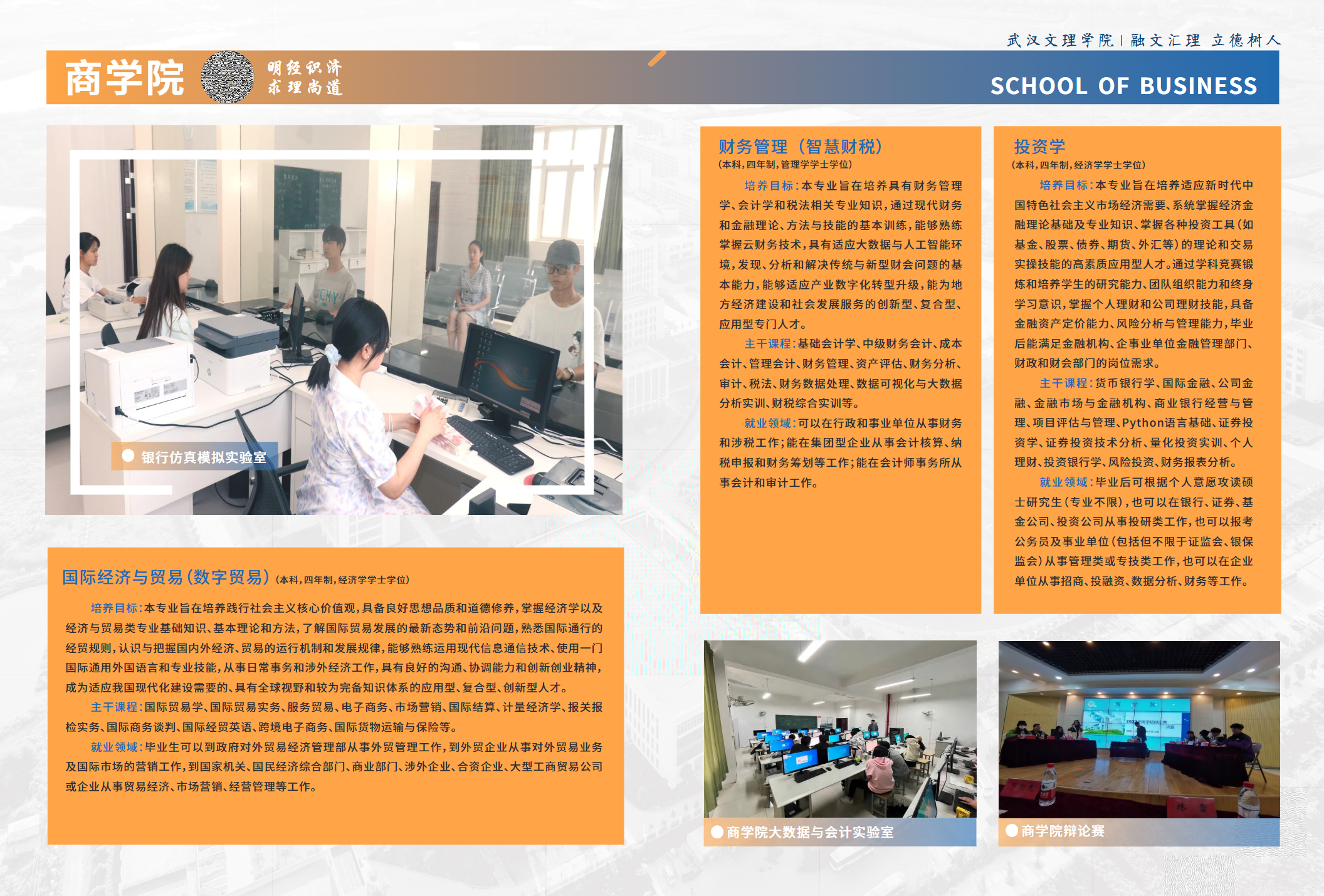 武汉文理学院2024年报考指南