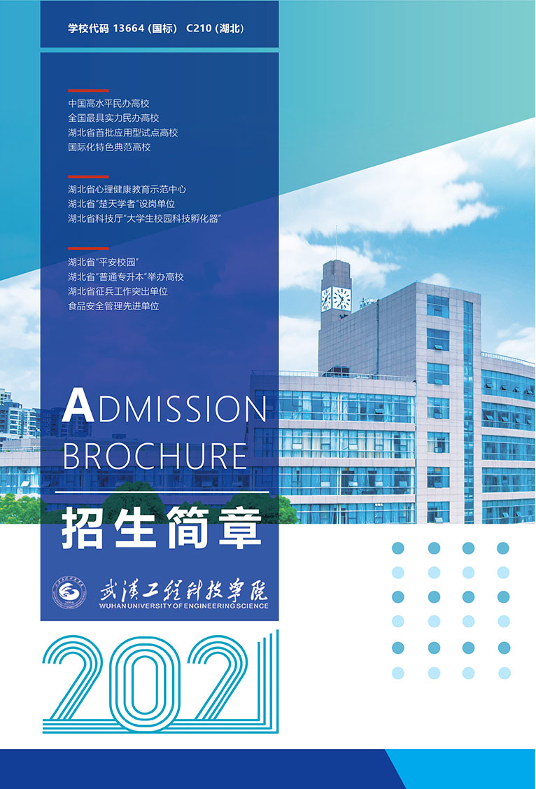 武汉工程科技学院2021年招生简章