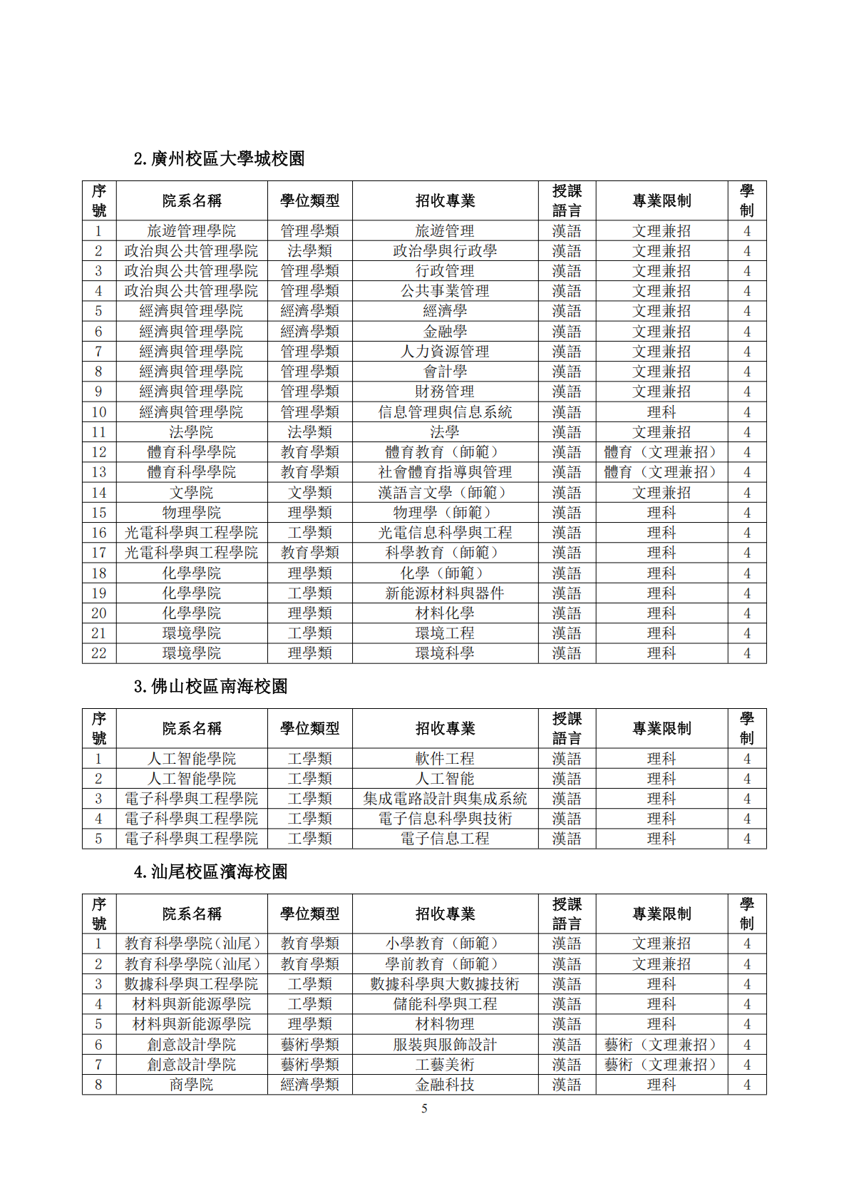 华南师范大学2026年中国普通高等学校联合招收澳门保送生简章