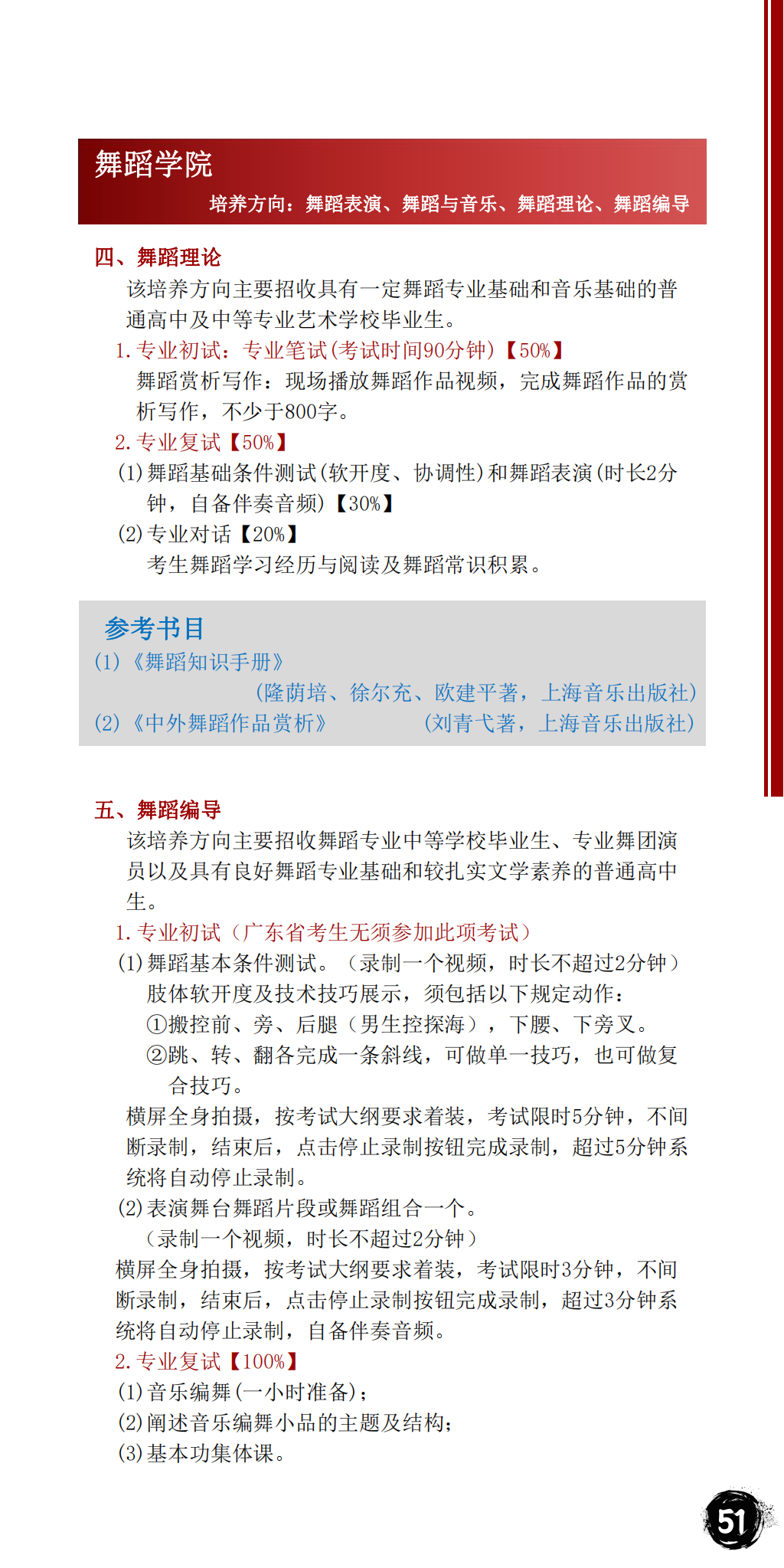 星海音乐学院2023年本科招生简章