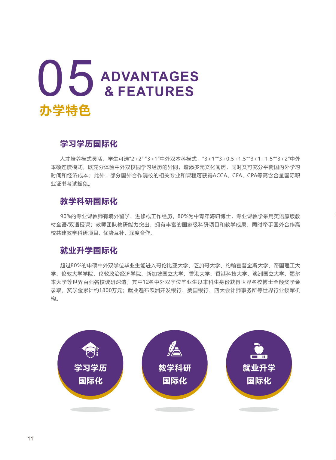 广东金融学院2023年中外联合培养双专业招生简章