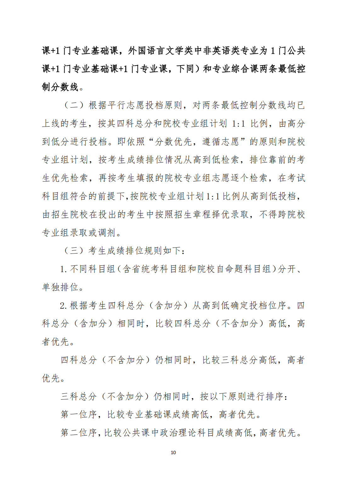 广州工商学院2022年普通高等学校专升本招生简章