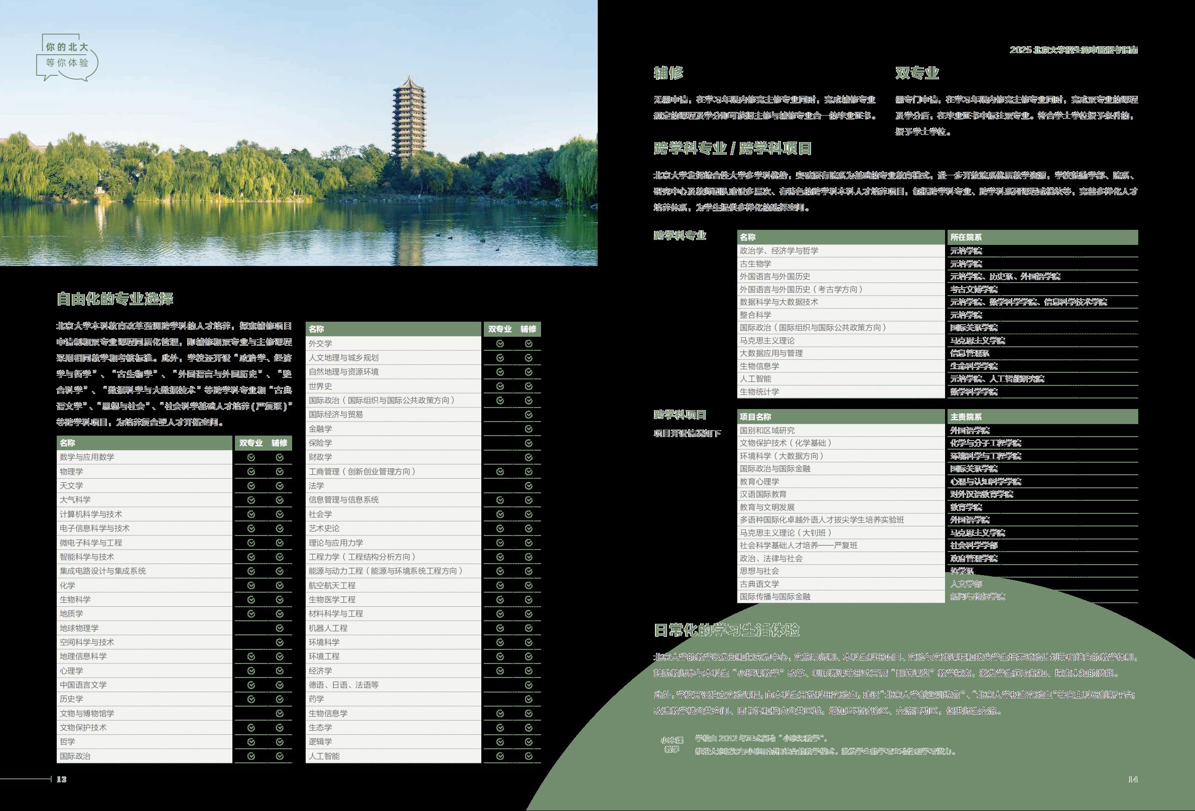 北京大学2025年招生简章暨报考指南