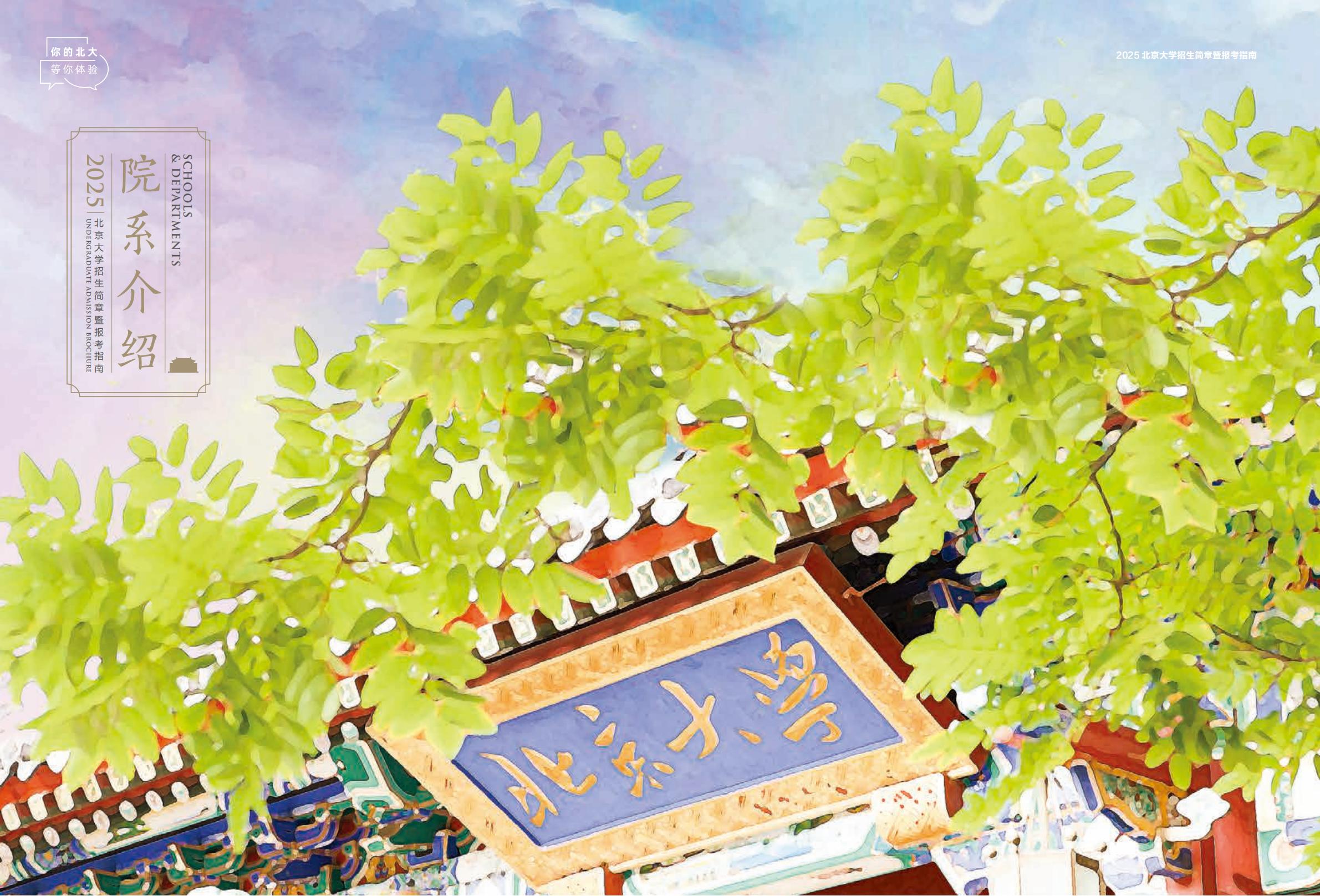 北京大学2025年招生简章暨报考指南