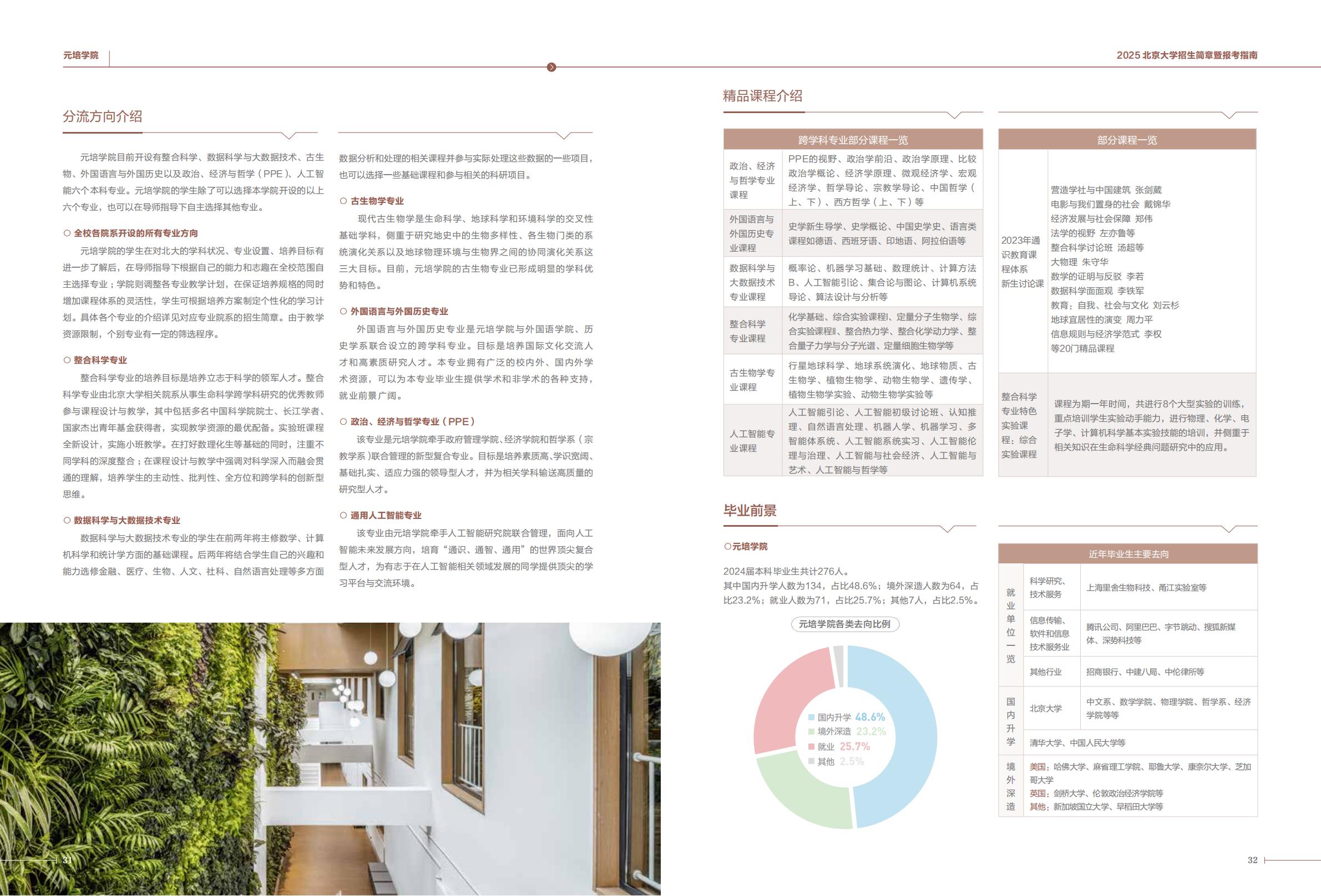 北京大学2025年招生简章暨报考指南