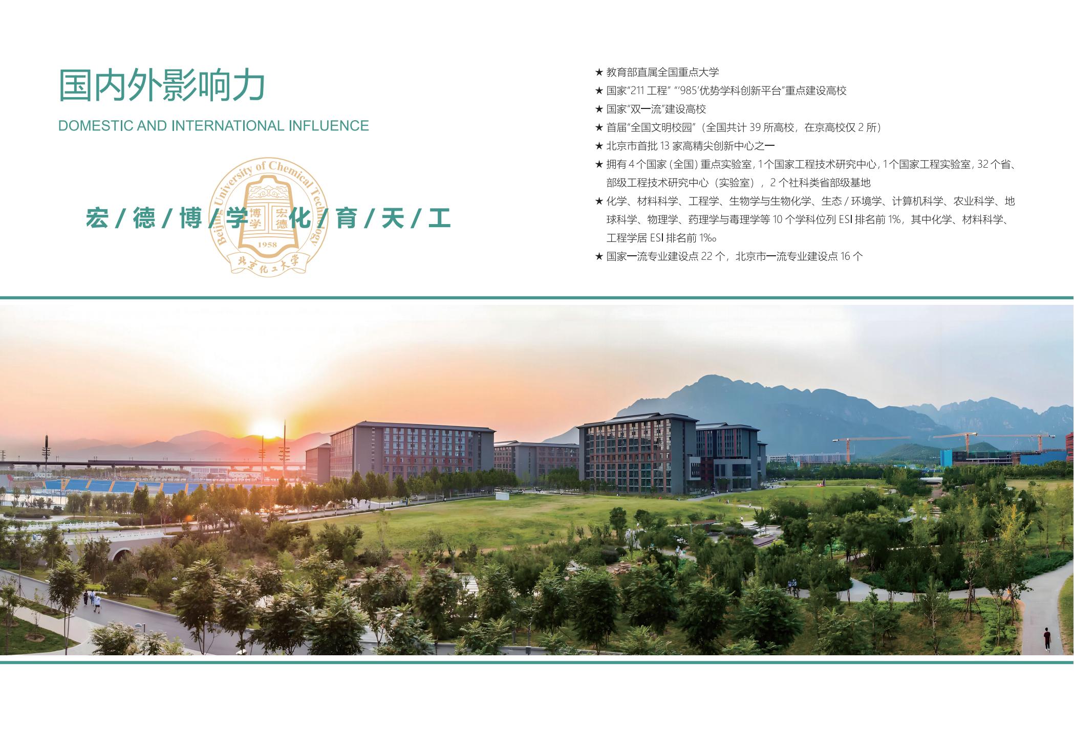北京化工大学2025年报考指南