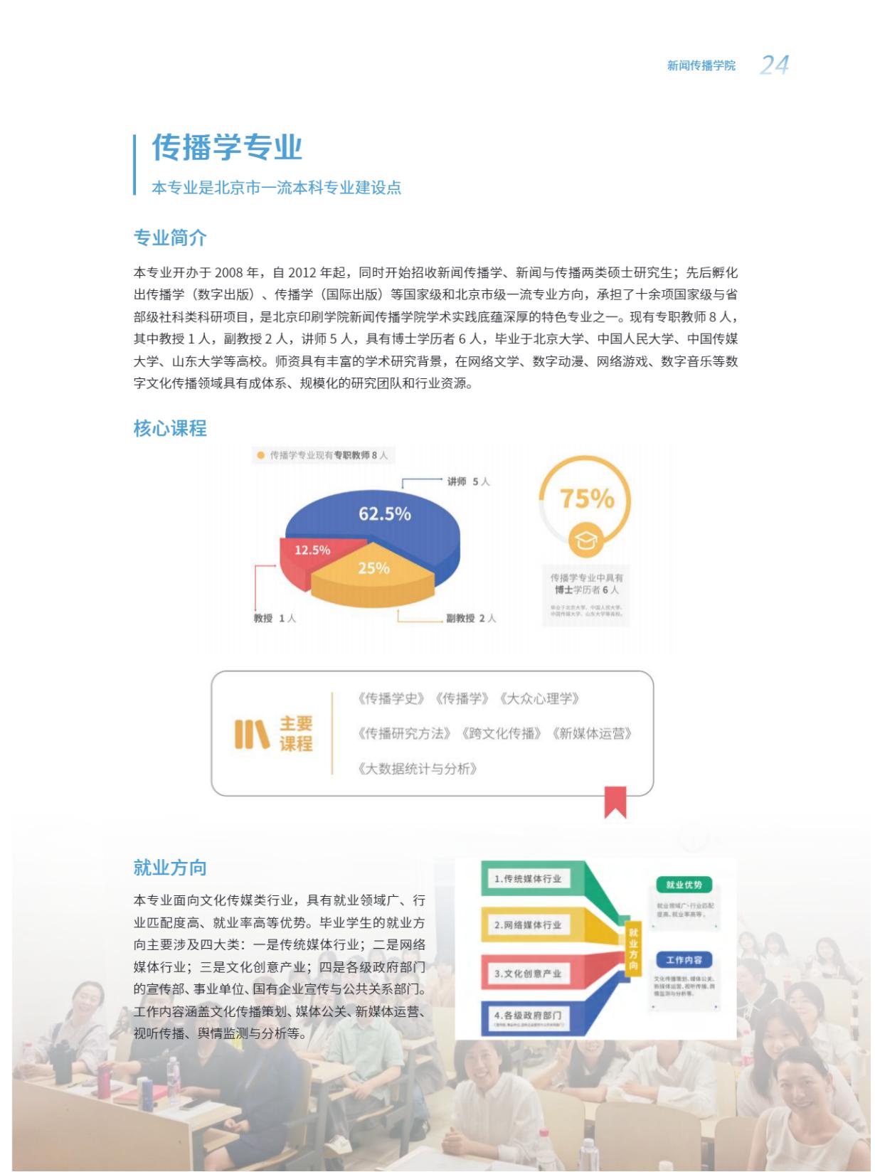北京印刷学院2025年本科招生指南