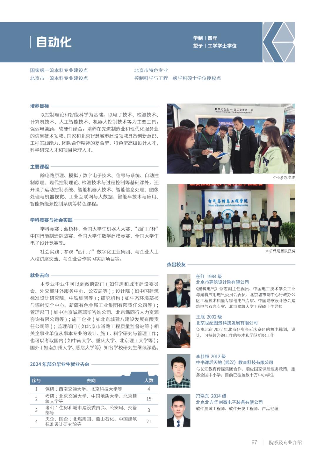 北京建筑大学2025年指南