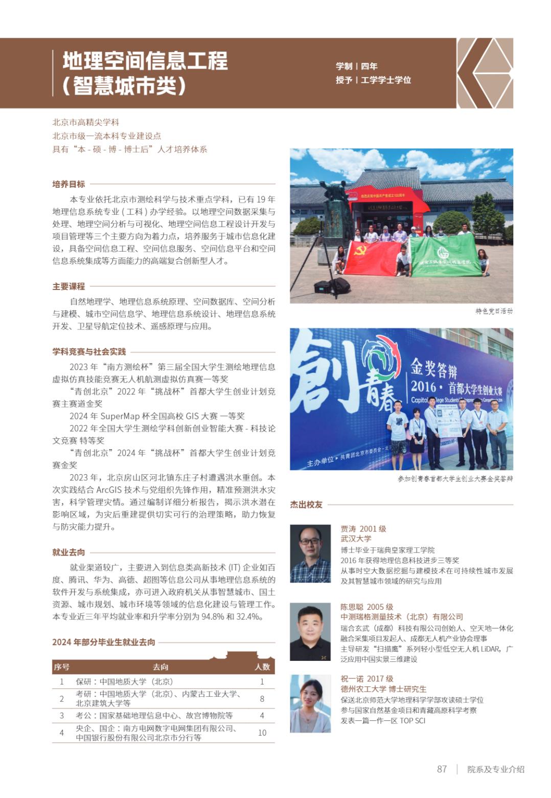 北京建筑大学2025年指南