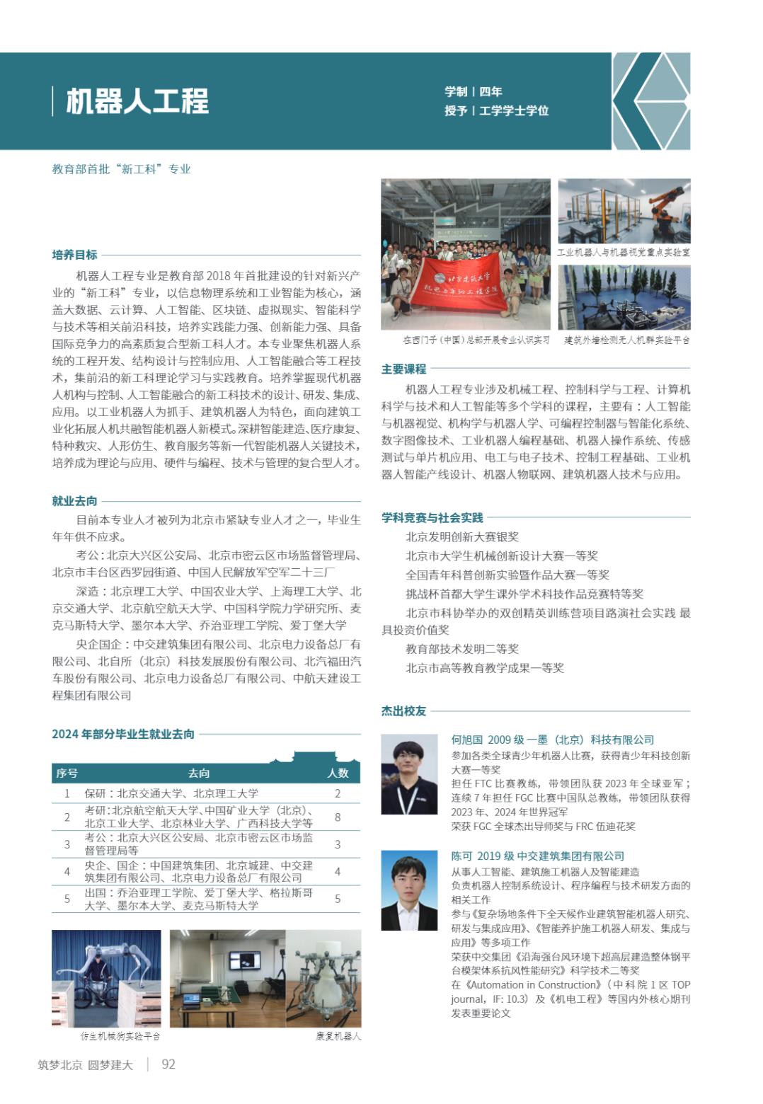 北京建筑大学2025年指南