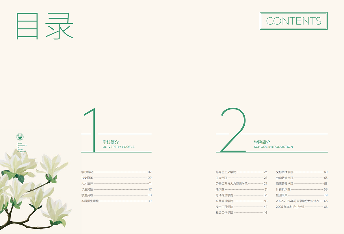 中国劳动关系学院2025年报考指南