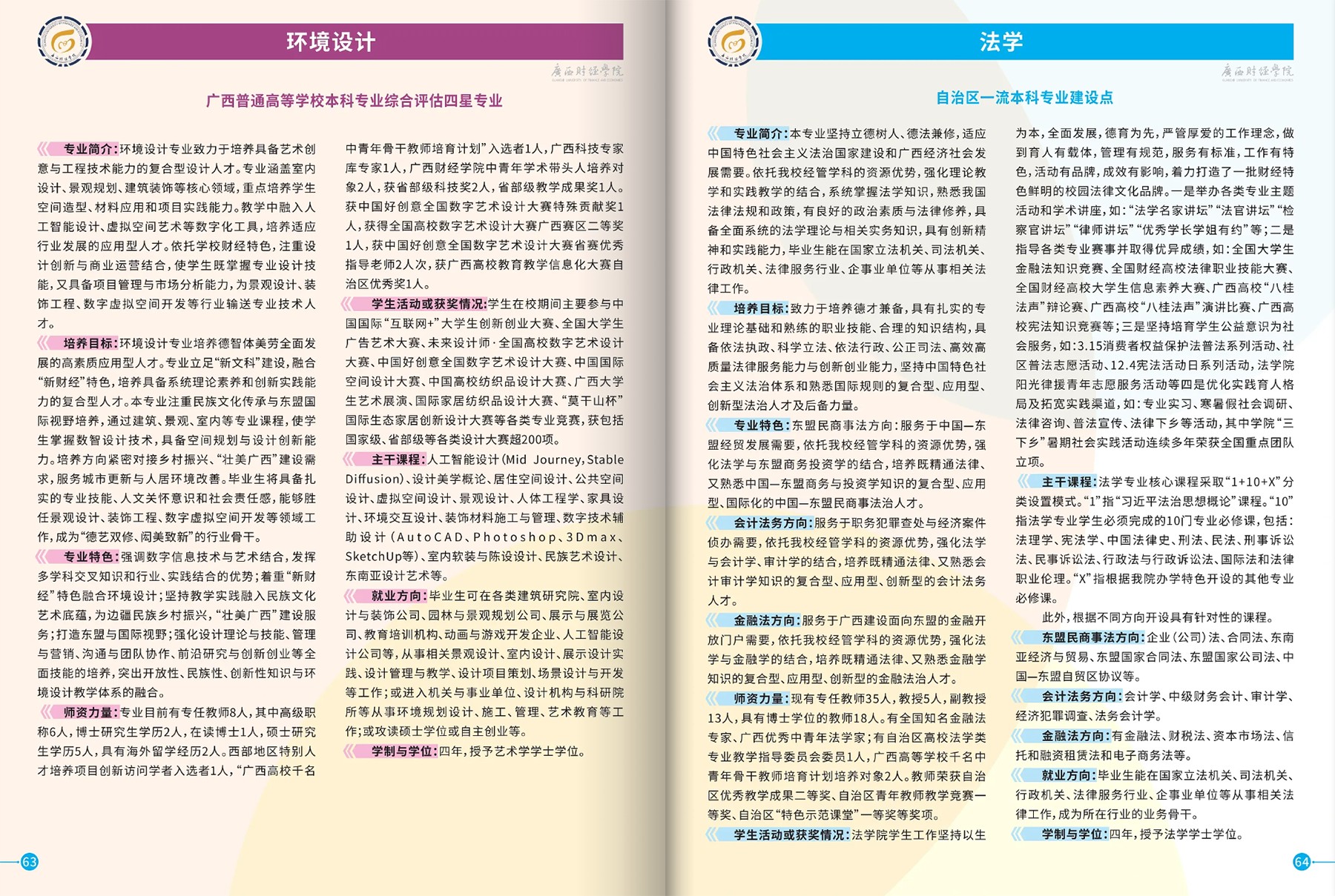 广西财经学院－2025年招生简章