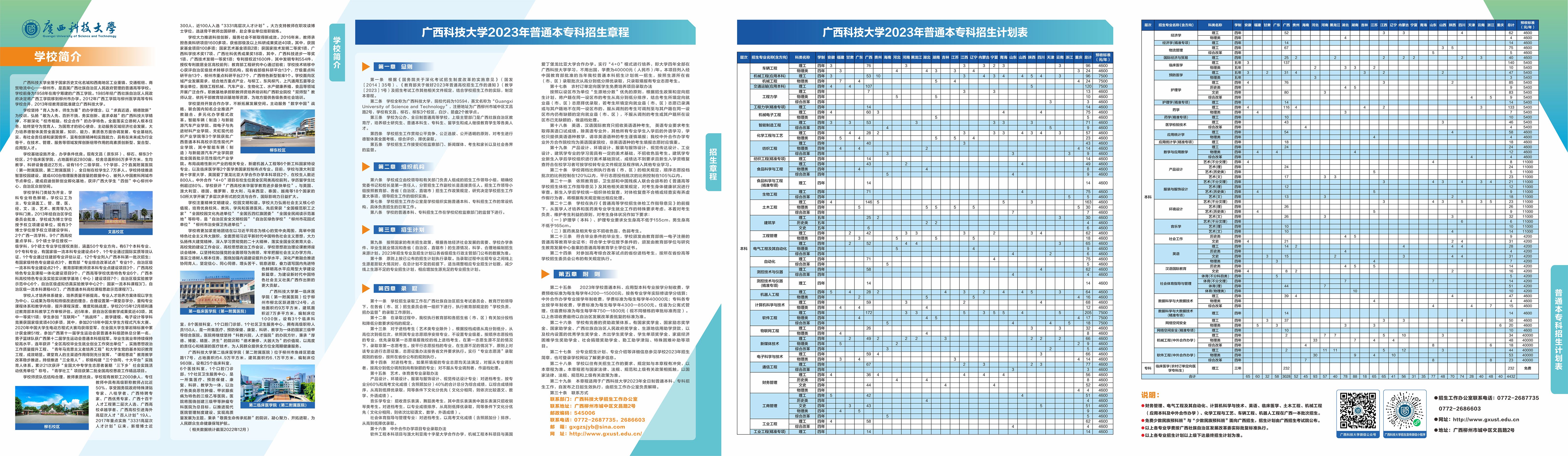 广西科技大学2023年招生简章