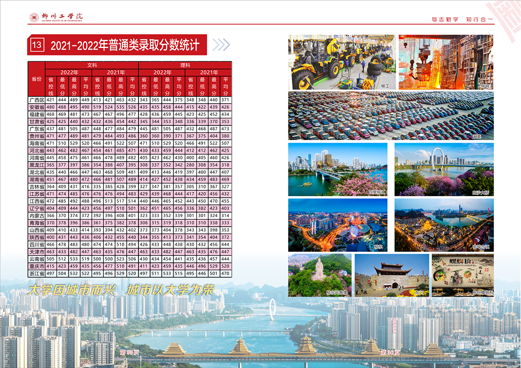 2023招生简章画册曲线