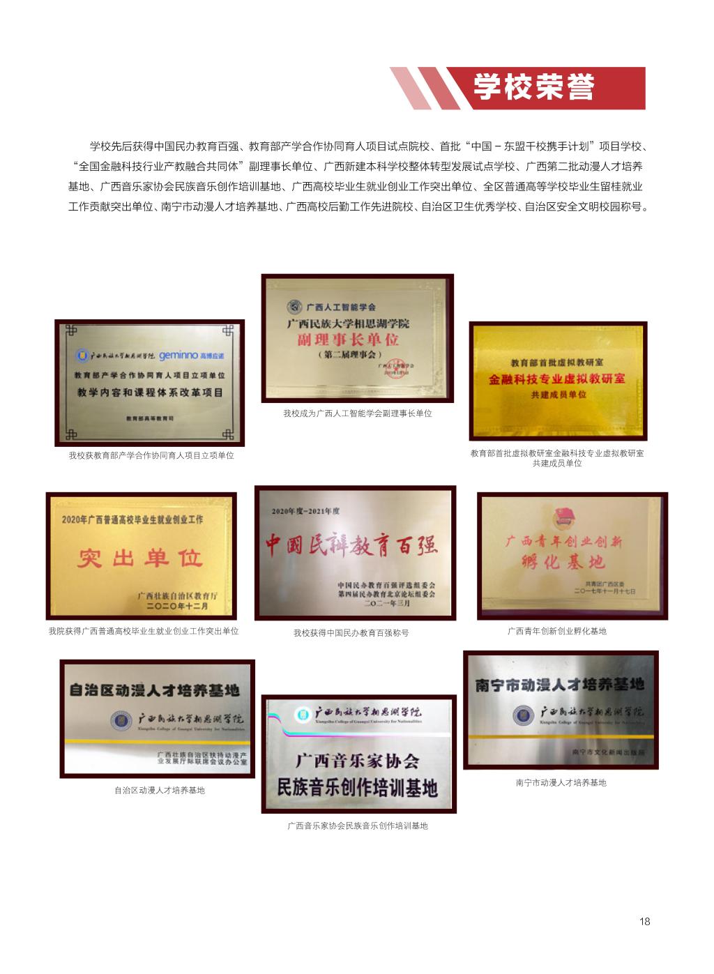 广西民族大学相思湖学院－2025年招生简章