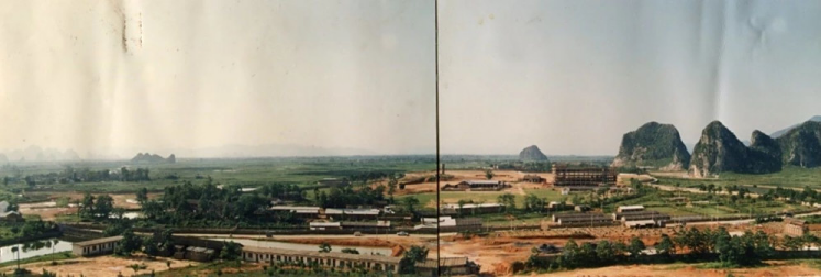 1987年5月金鸡岭校区鸟瞰图