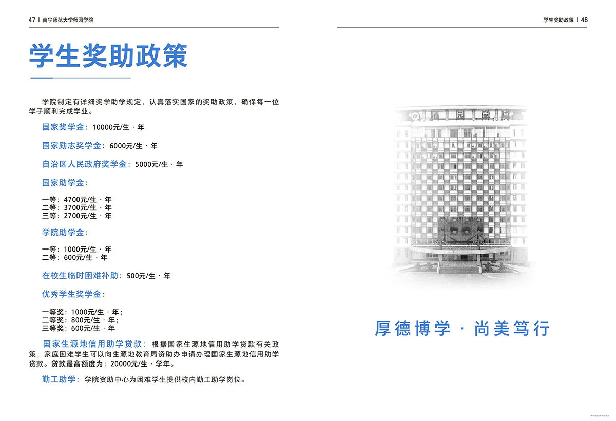 南宁师范大学师园学院2025年招生简章