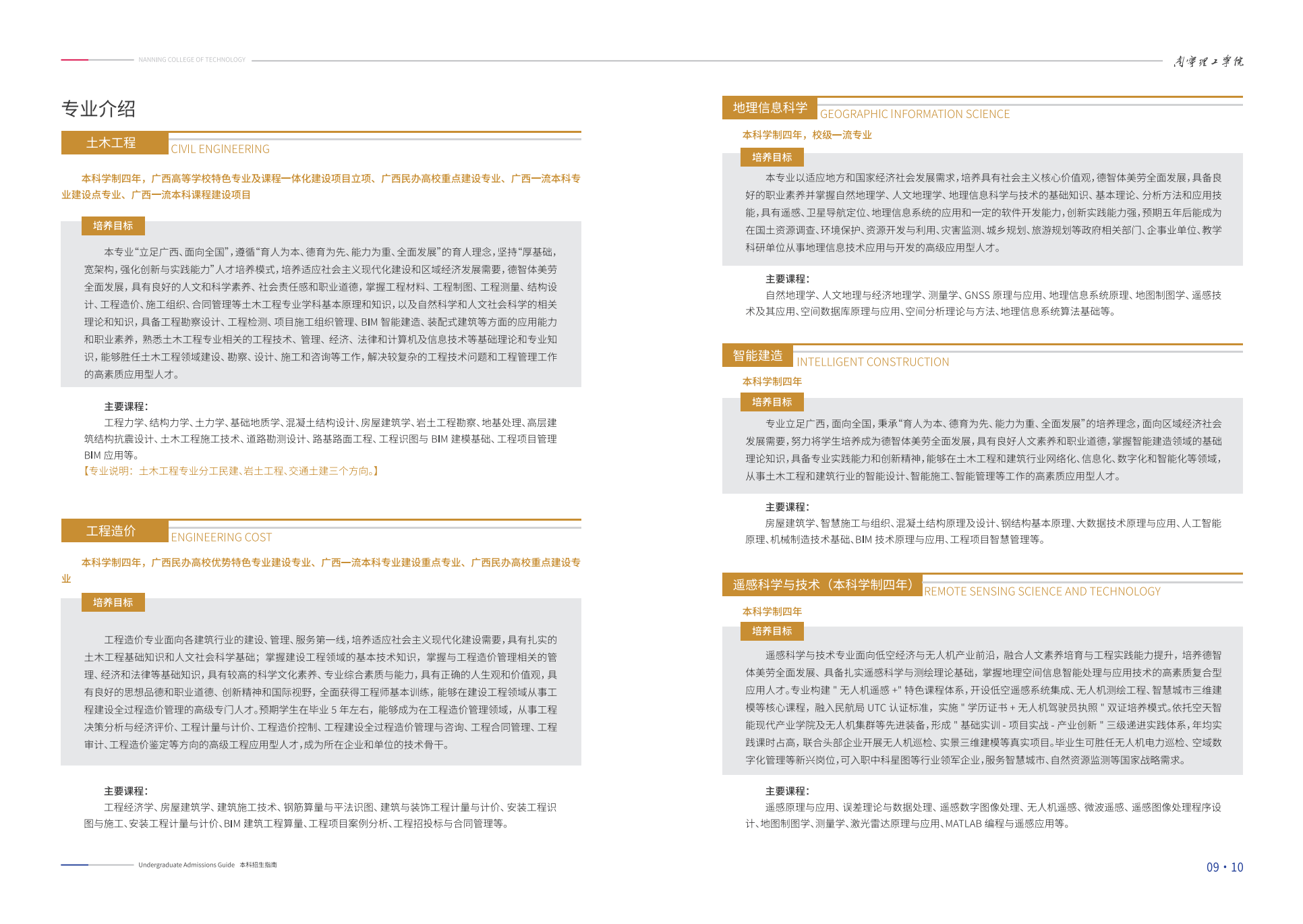 南宁理工学院－2025普通本科招生指南