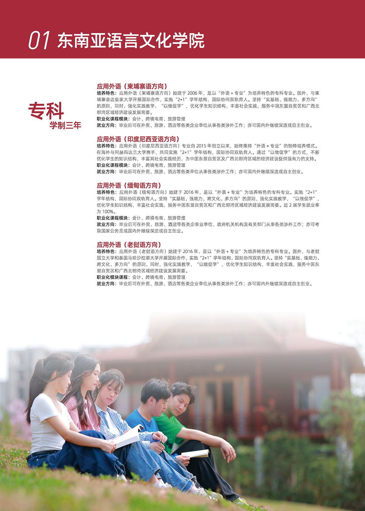 广西外国语学院2025年招生简章