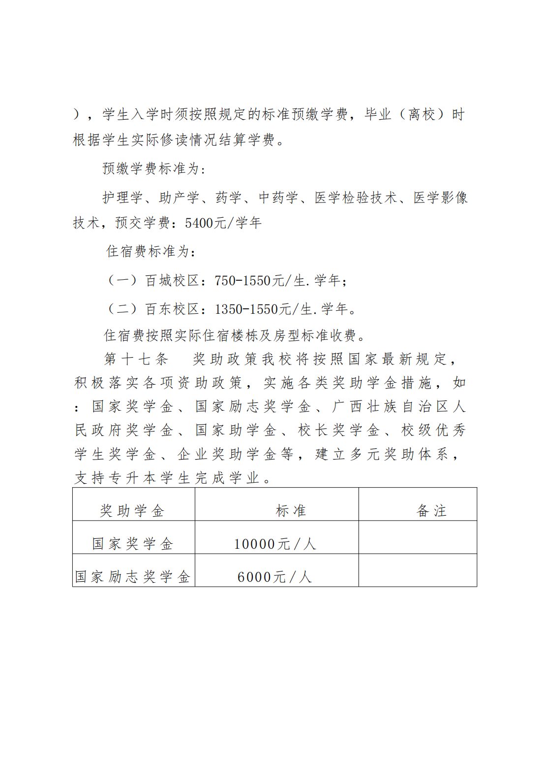 右江民族医学院2025年高职（专科）升本科招生简章