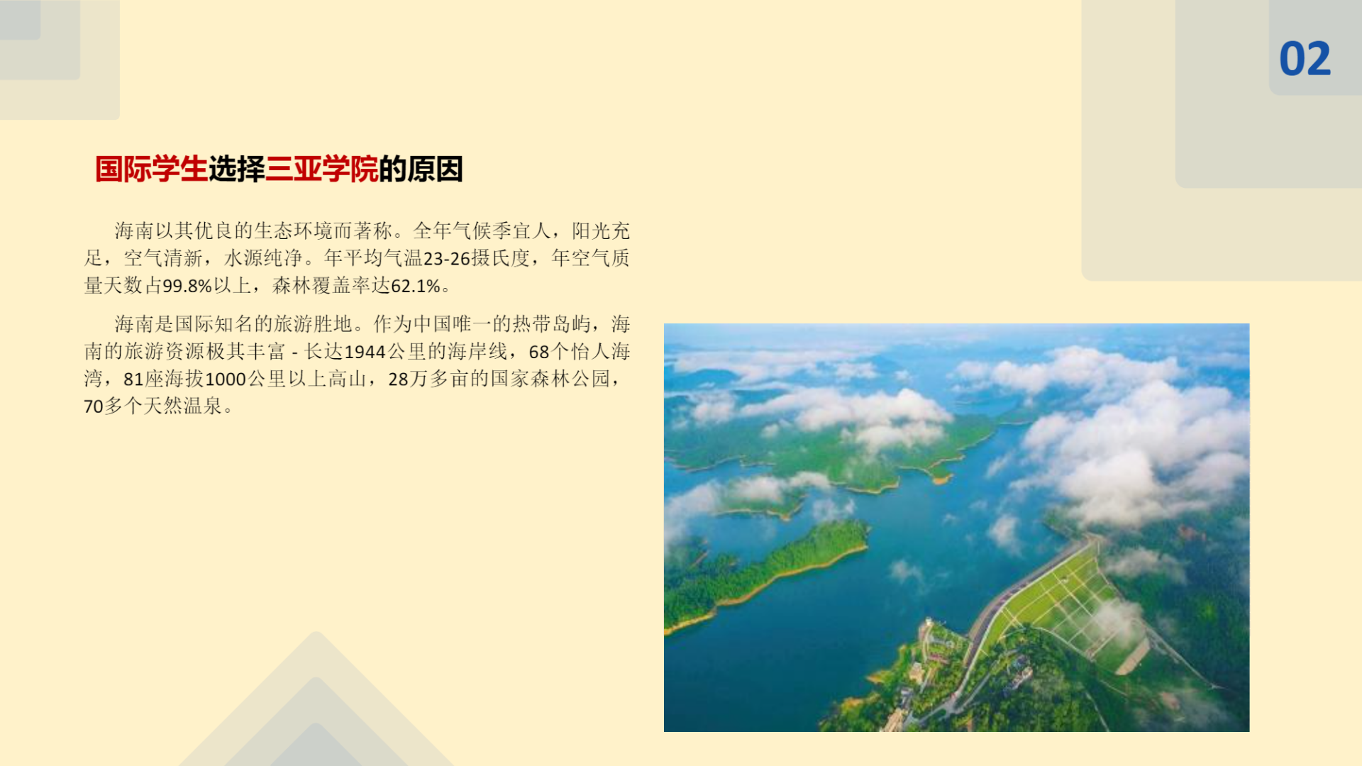 三亚学院2025年国际学生招生手册