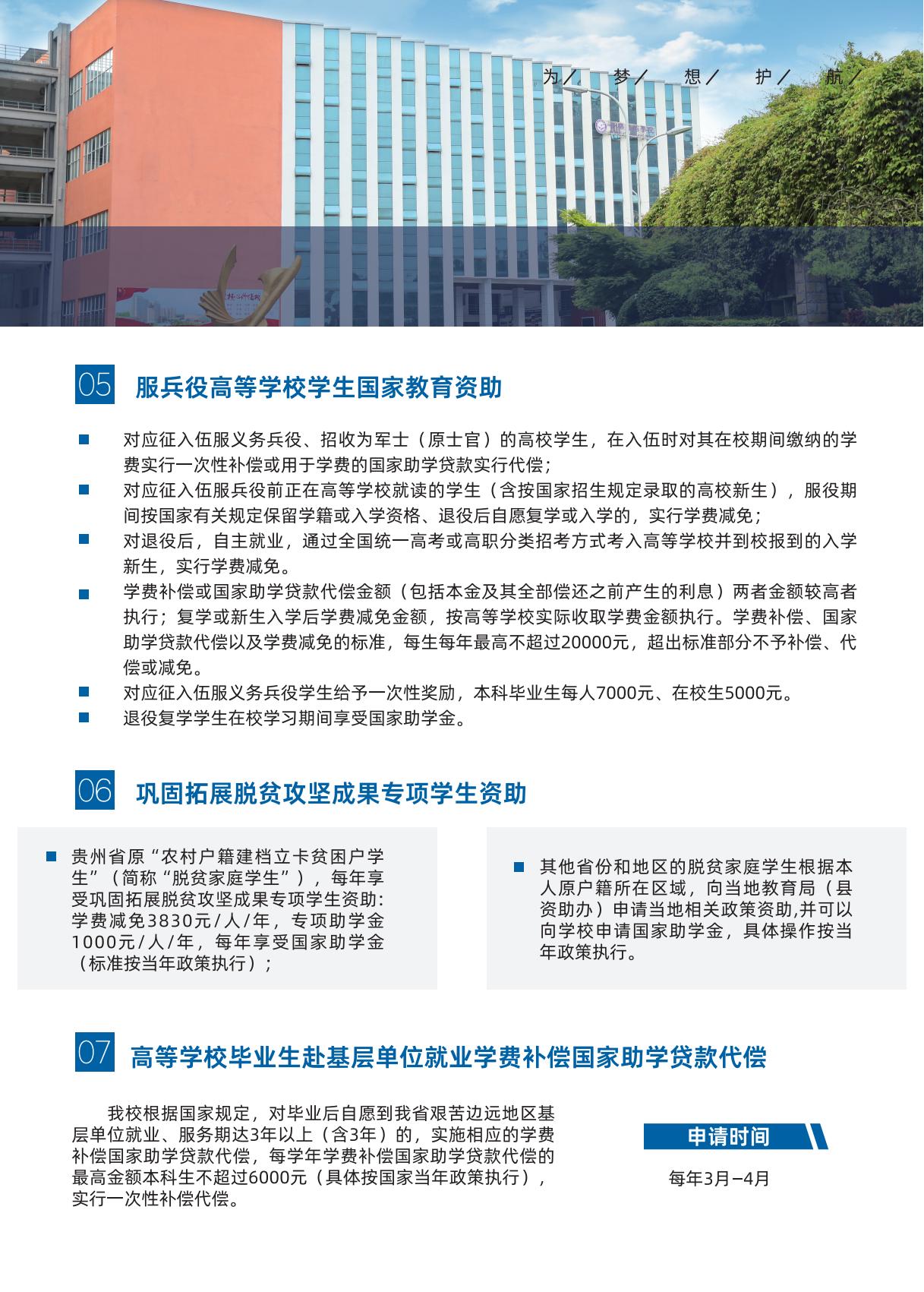 贵州师范学院奖助政策