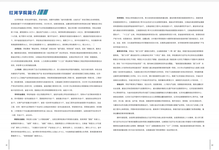 红河学院－2024年招生简章