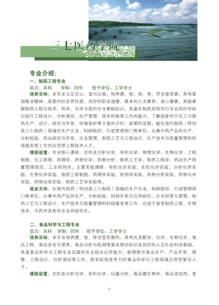 文山学院－2021年招生简章