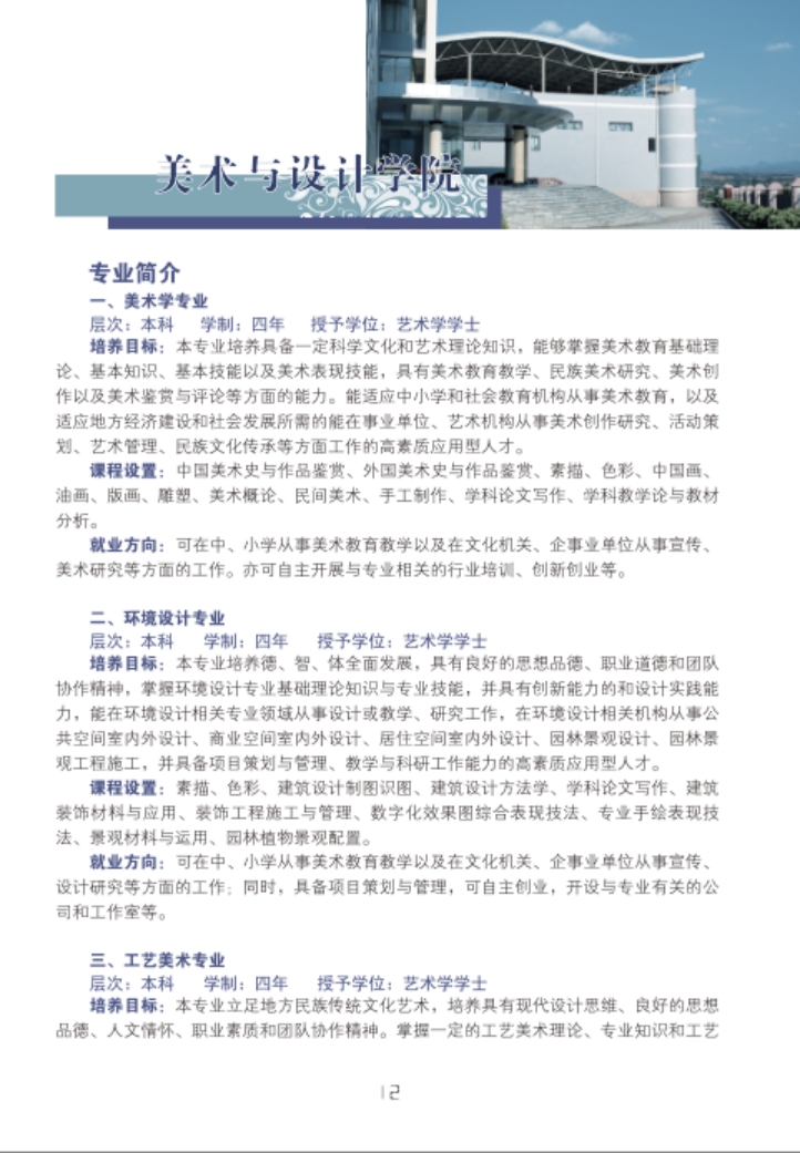 文山学院－2021年招生简章