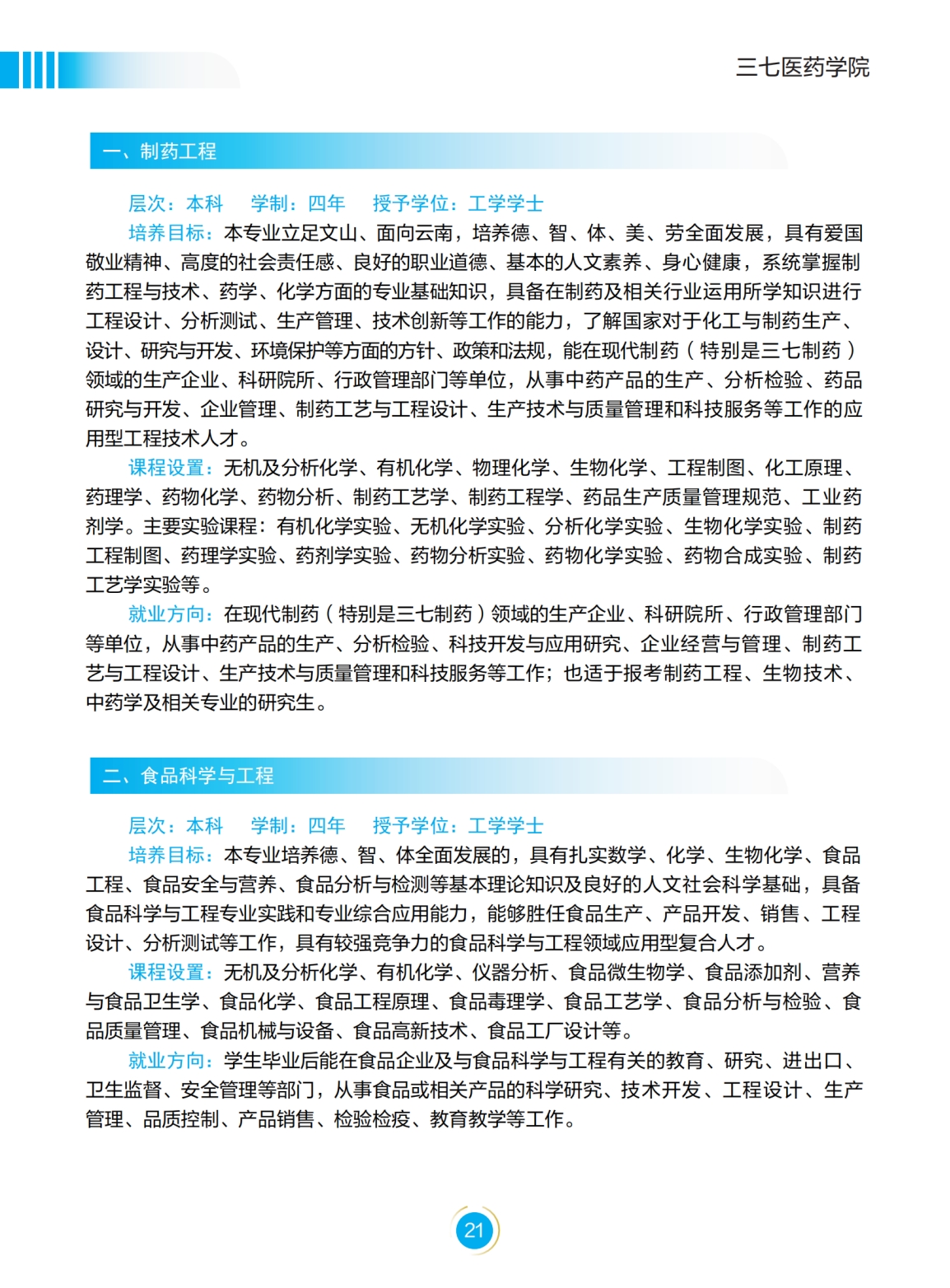 文山学院－2022年招生简章