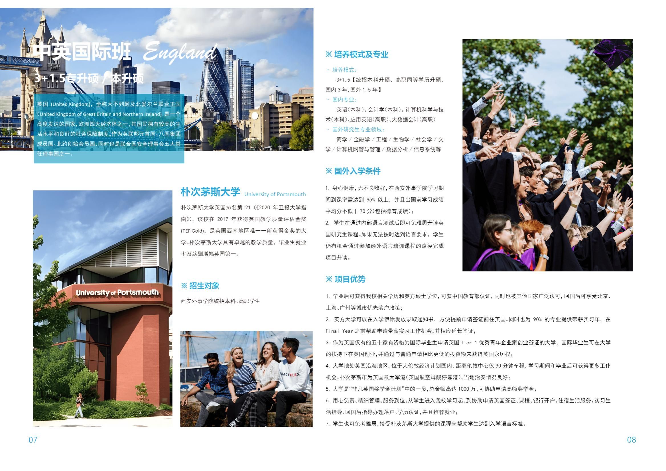 西安外事学院2024年国际项目简章