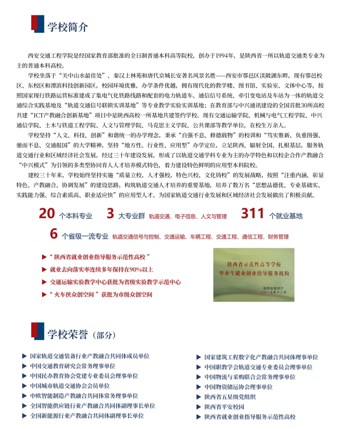 西安交通工程学院2025专升本报考指南