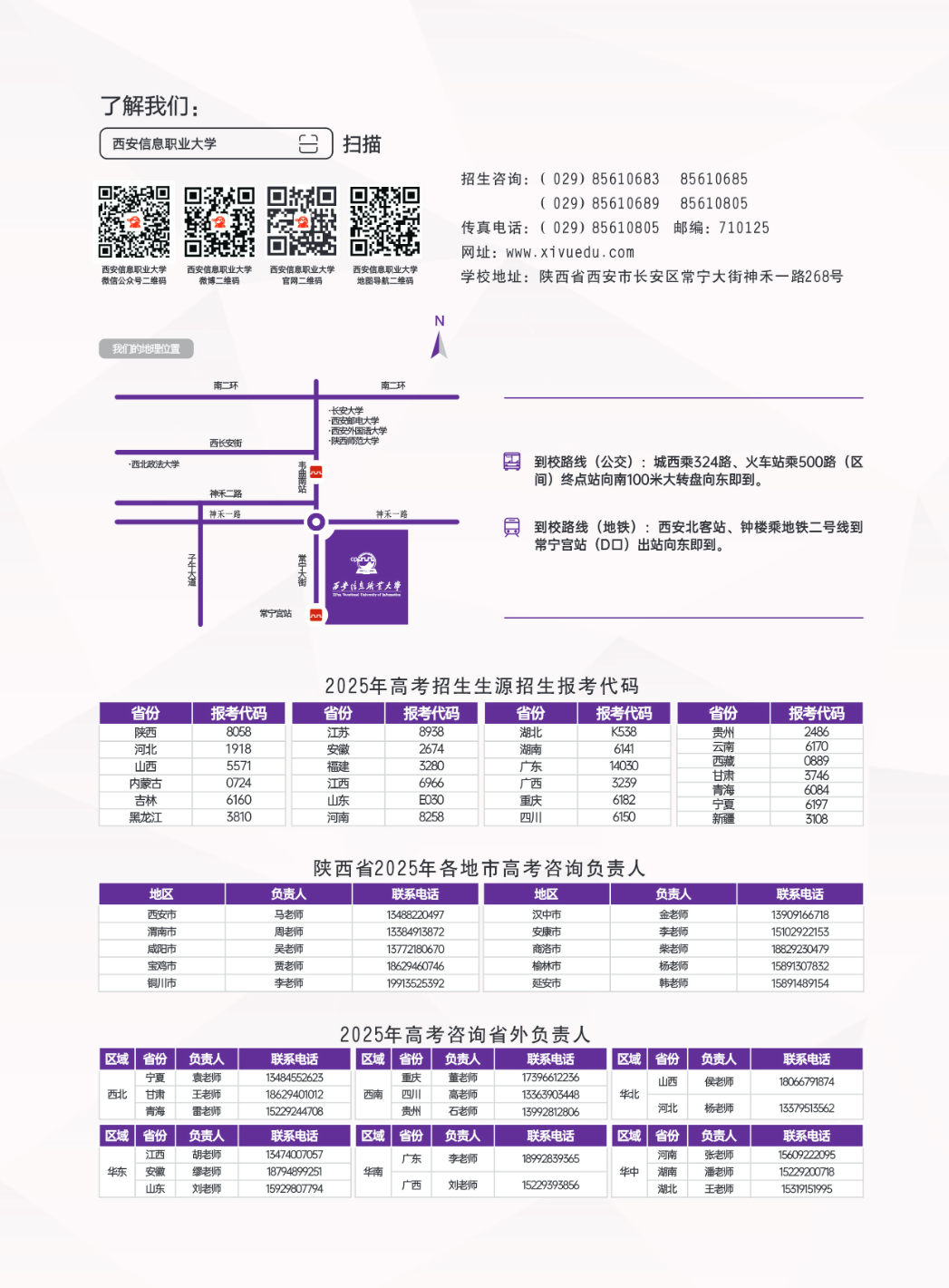 西安信息职业大学2025年招生简章