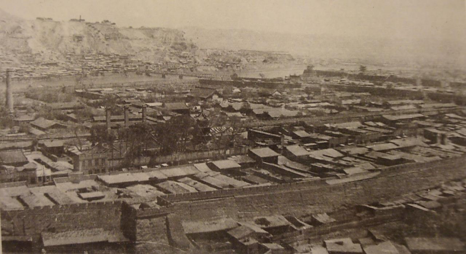 公立法政专门学校（萃英门）俯视 