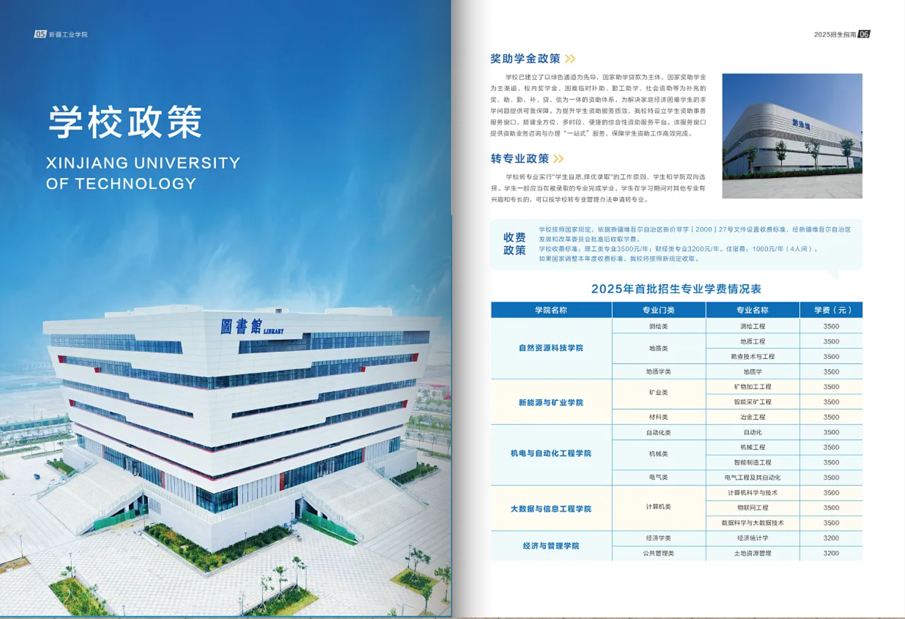 新疆工业学院－2025年招生简章