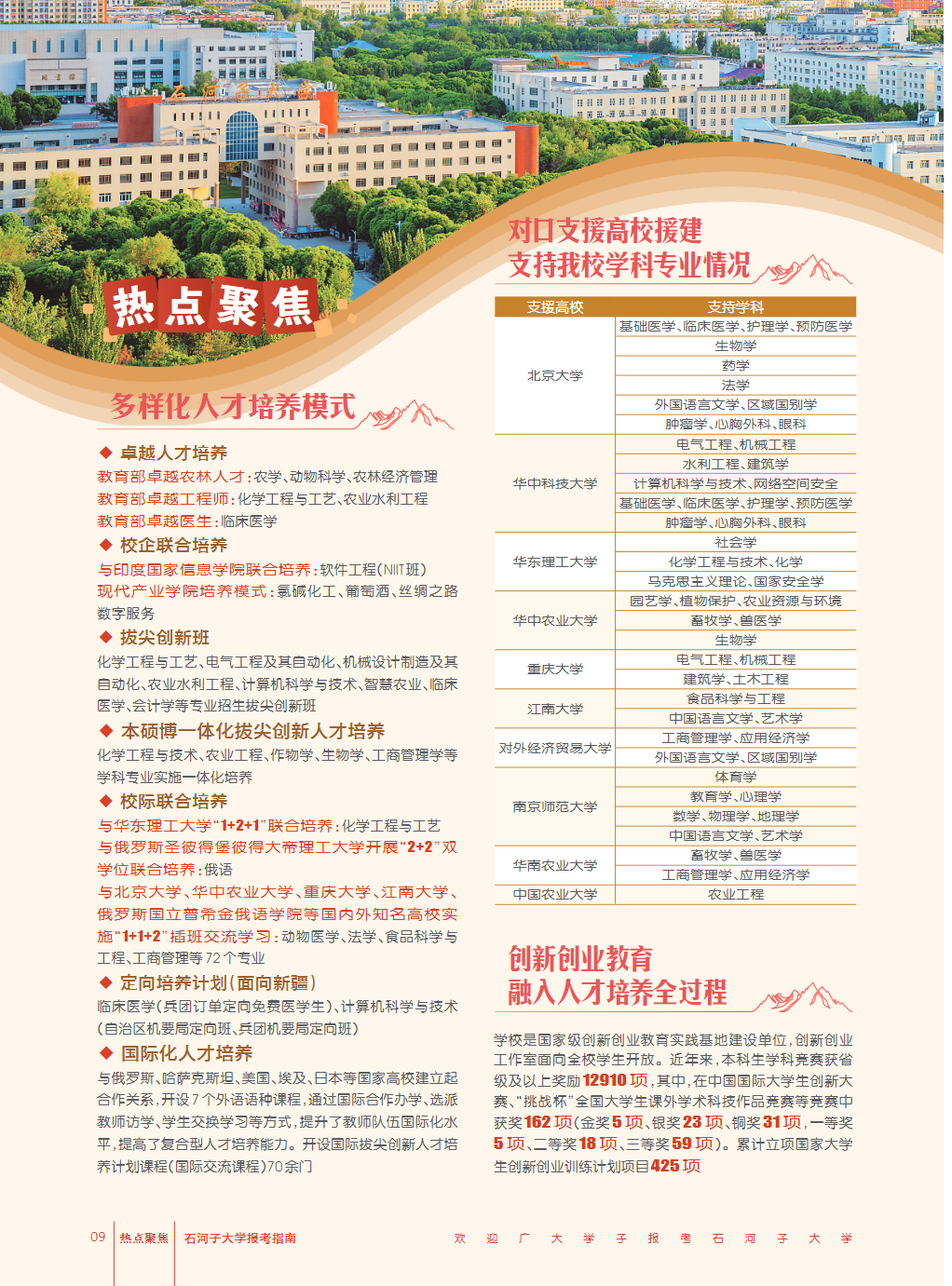 石河子大学招生简章