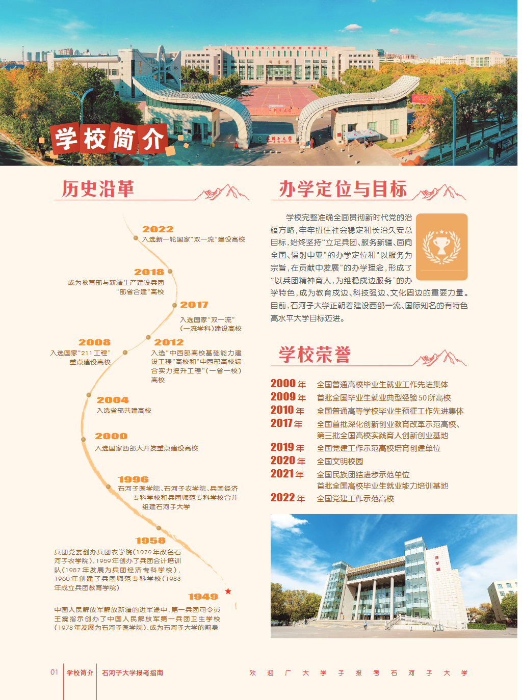 石河子大学招生简章