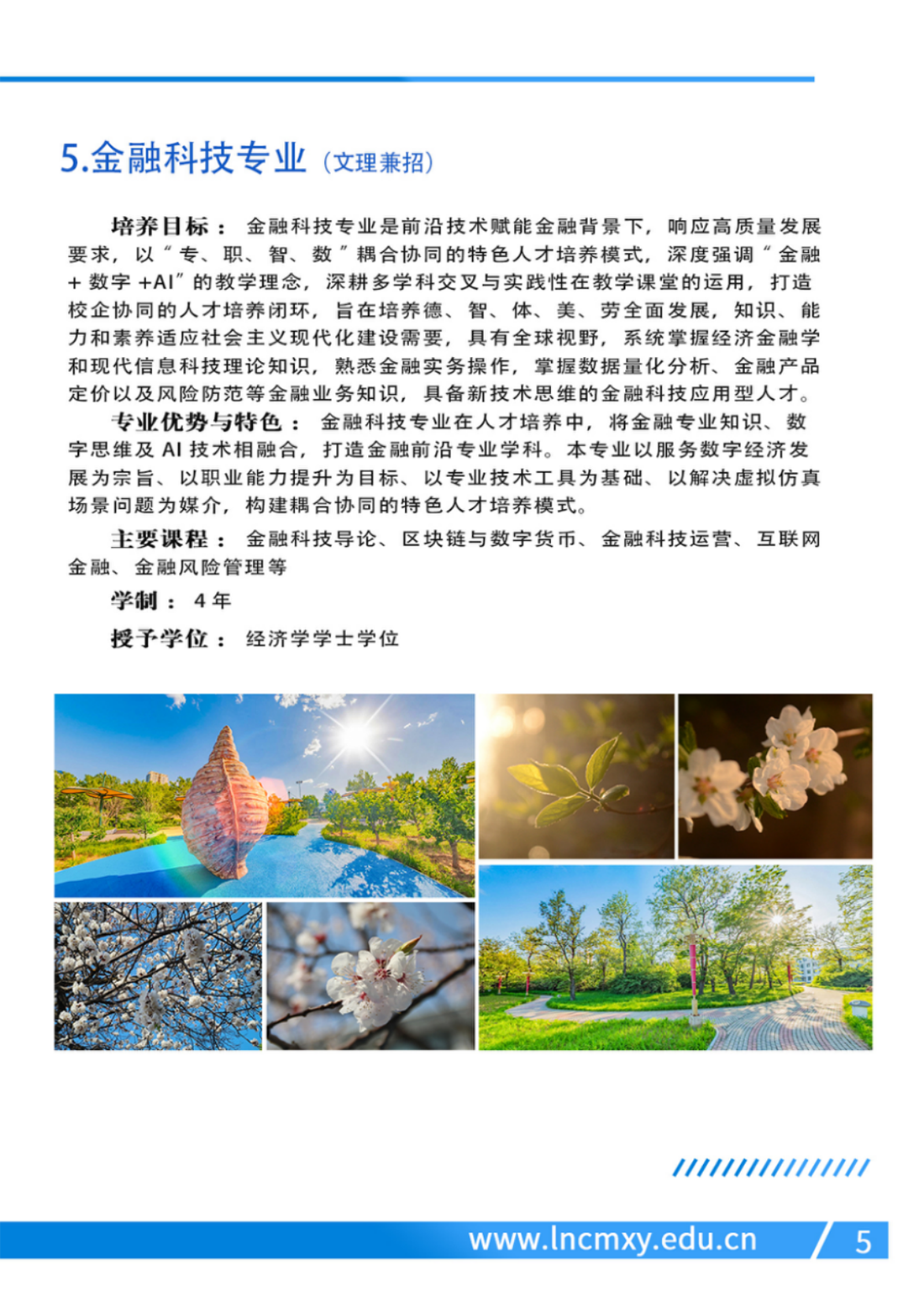 辽宁财贸学院－2024年专业设置