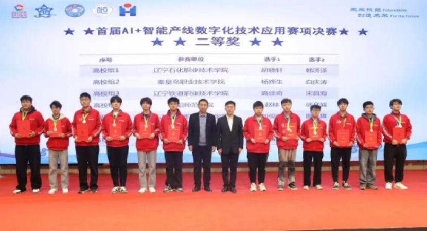 学生参加职业技能比赛获奖