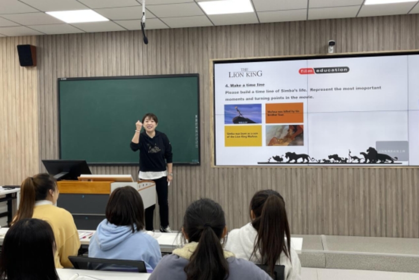 英文电影赏析示范课课堂